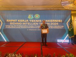 Kejaksaan Tinggi Riau Menerima Penghargaan Terbaik III Pemberitaan