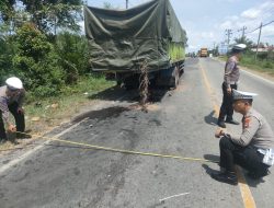 Avanza Seruduk Belakang Fuso Terparkir Mogok di Tubaba, 3 Orang Meninggal