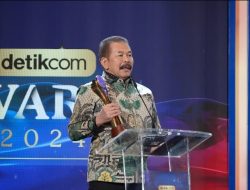 Detikcom Award 2024, Jaksa Agung ST Burhanuddin Terima Penghargaan Kategori ”Tokoh Penegak Hukum Humanis”