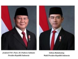 Prabowo dan Gibran Resmi Jadi Presiden-Wapres RI 2024-2029