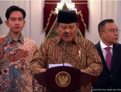 Presiden Prabowo Umumkan Susunan Kabinet Merah-Putih, Berikut Daftar Namanya