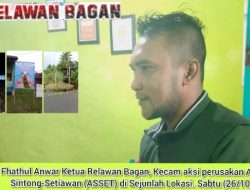 Ketua Relawan Bagan Kecam Perusakan Baleho Paslon ASSET di Wilayah Kecamatan Bangko