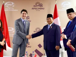 Prabowo Bertemu PM Kanada Justin Trudeau, Bahas Kerja Sama Perikanan hingga Energi