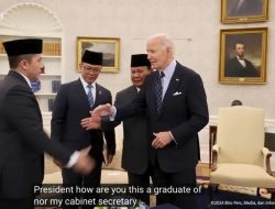 Momen Teddy Dampingi Presiden Prabowo Temui Joe Biden di Gedung Putih