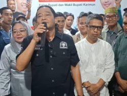 Hasil Real Count KPU Pilkada Kabupaten Karimun, Iskandarsyah-Rocky Deklarasikan Kemenangan