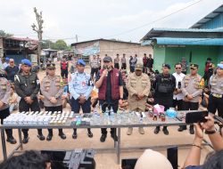 Upaya Transformasi Kampung Aceh Kota Batam Menjadi Kampung Sehat Madani, Polda Kepri Gelar Operasi Penertiban