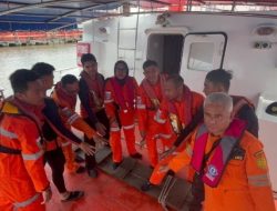 Tiga Nelayan Selamat, Satu Hilang dalam Kecelakaan Kapal di Laut Panipahan Kabupaten Rokan Hilir