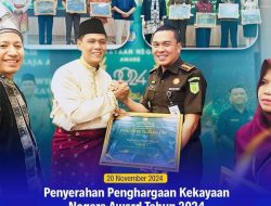 Kejaksaan Negeri Batam Sabet Dua Penghargaan Kekayaan Negara Award