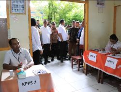 Kajati Maluku Agoes SP Bersama Forkopimda Memonitoring Pelaksanaan Pemilihan Gubernur dan Wakil Gubernur Maluku Tahun 2024 di Ambon