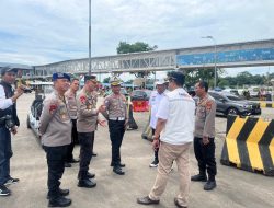 Tinjau Pelabuhan Bakauheni Sambut Nataru 2024, Karoops Polda Lampung: Kami Siap Amankan Nataru