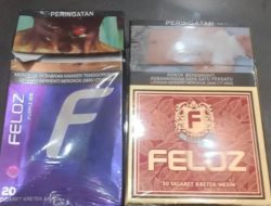 Rokok Ilegal Merek Feloz Diduga Hanya Bayar Pajak Koordinasi Kepada Oknum-oknum Tertentu.
