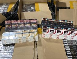 Bawa 324.000 Batang Rokok Ilegal, Seorang Nelayan Pulau Panjang Belakang Padang Diamankan Tim Patroli KP. Kepodang-5001 di Perairan Galang