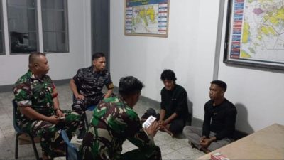 Bravo ! TNI AL dan Babinsa Belakang Padang Berhasil Meringkus Pencuri Speed Boat Warga di Pulau Kasu