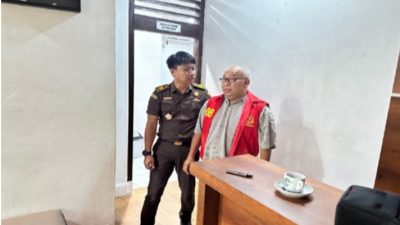 Diduga Ikut Terlibat Korupsi Pembangunan Puskesmas Sisel, Baban Subhan Ditahan Kejari Anambas