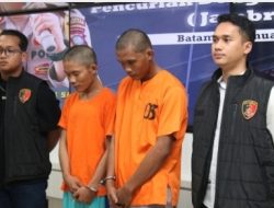 Duo Penjambret di Simpang Kepri Mall Diciduk Polisi