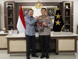 Tingkatkan Sinergitas dengan Aparat Penegak Hukum, Kakanwil Kemenkum Riau Sambangi Polda Riau