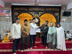 Hari Kedua Tim Safari III Ketua Dprd Sijunjung Rengga Wana Putra Serahkan Bantuan di Nagari limo Koto