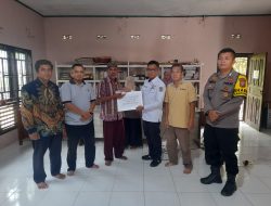 BLT Dana Desa Benai Kecil Cair, 16 Penerima Terima Rapelan Tiga Bulan Mulai Dari Januari-Maret.