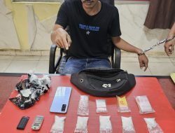 Satresnarkoba Polres Kuansing Ungkap Kepemilikan Narkotika Jenis Sabu 160.73 Gram di Pangean