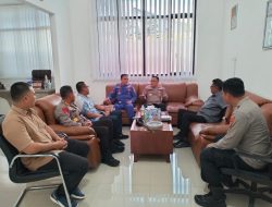 Kunjungan Kerja Kapolda Lampung Tinjau Kesiapan PSU di KPU Kabupaten Pesawaran