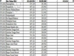 Daftar Dana Desa 2025 Terbanyak di Rokan Hilir Riau Terima Lebih Rp 1 Miliar