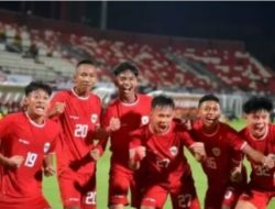 Kalahkan Korea, Indonesia Posisi Kedua Klasemen Grup C Piala Asia U-17