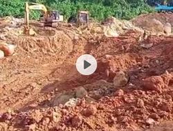 Usai Libur Lebaran Idul Adha, Aktifitas Tambang Emas Ilegal Menggunakan Alat Berat Kembali Beroperasi