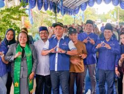 HUT ke-24 Demokrat, DPC Halbar Bagikan 100 Paket Sembako untuk Lansia dan Janda